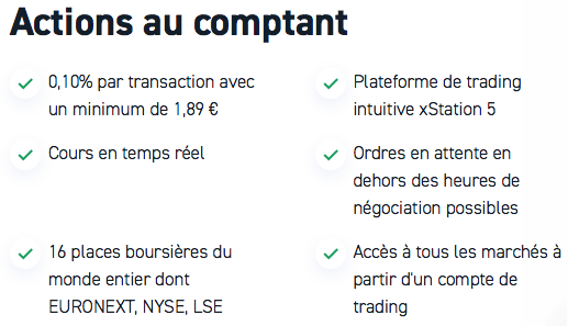 Offre XTB CTO actions