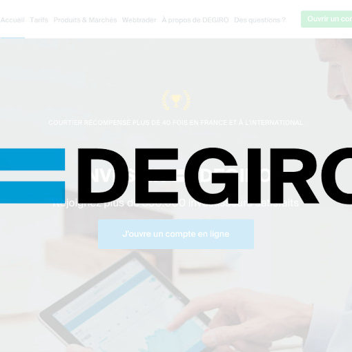 DEGIRO avis courtier en bourse CTO