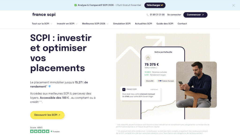 France SCPI avis
