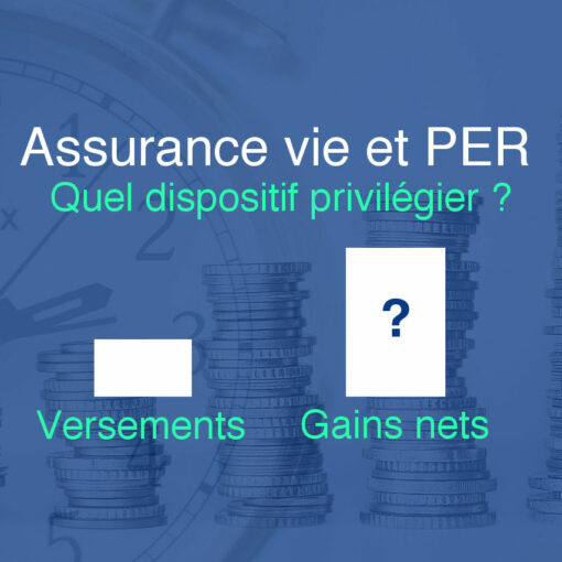 Assurance vie ou PER : comparatif avantages fiscalité retraite
