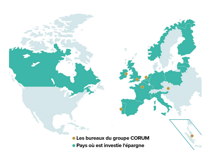 SCPI Corum pays
