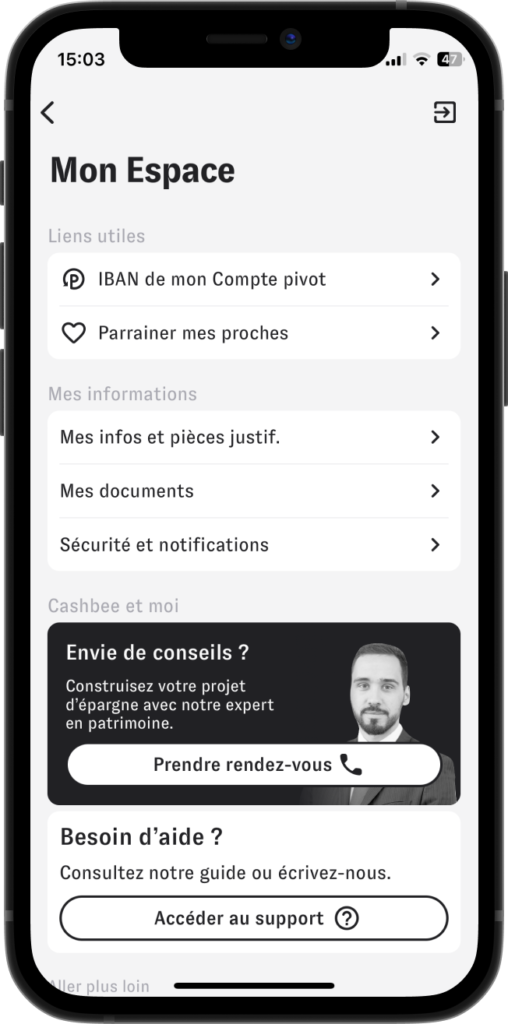 Espace Cashbee