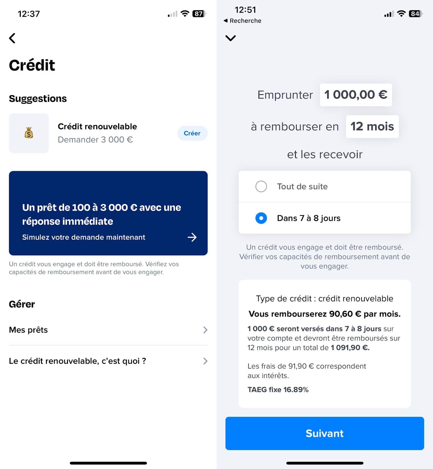 Avis crédits et prêts Lydia