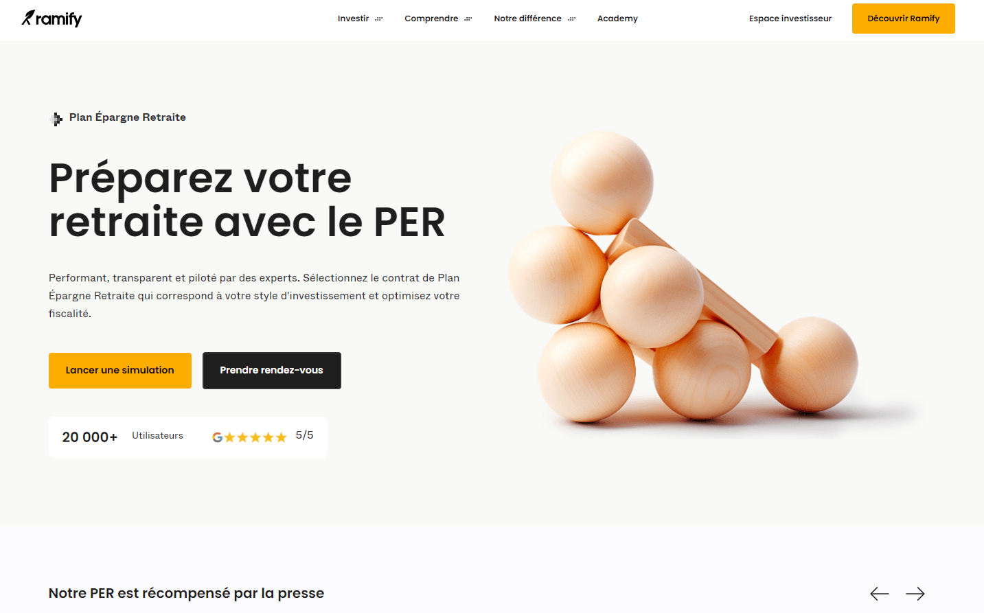 Ramify PER gestion pilotée
