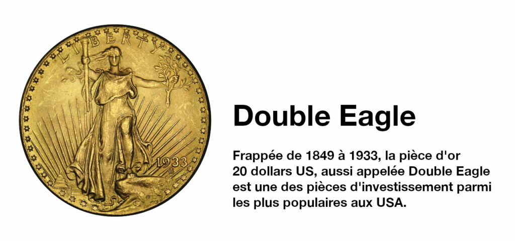 Pièce d'or d'investissement Double Eagle