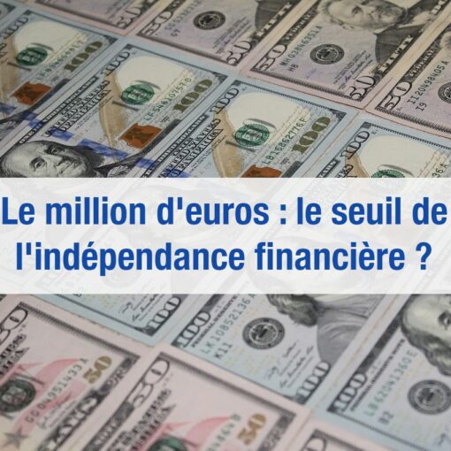 Combien rapporte 1 million d'euros placés par mois