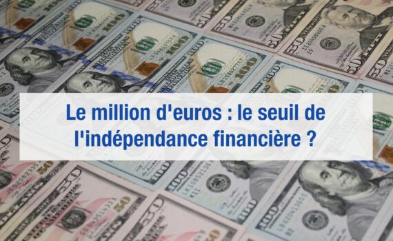 Combien rapporte 1 million d'euros placés par mois