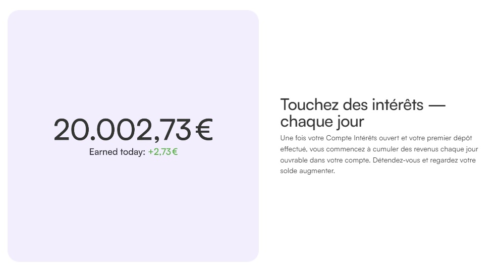 Le Compte Intérêt de Vivid