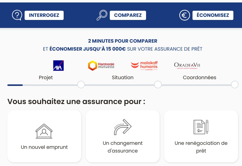 Comparatif des meilleures assurances emprunteur
