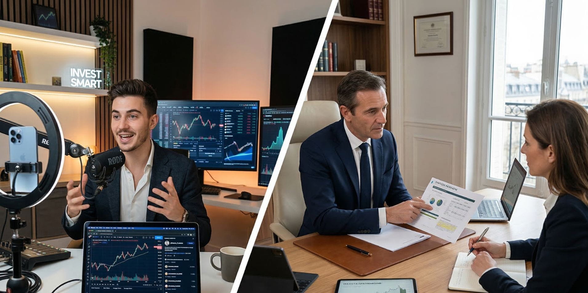 devenir finfluenceur ou conseiller en gestion de patrimoine