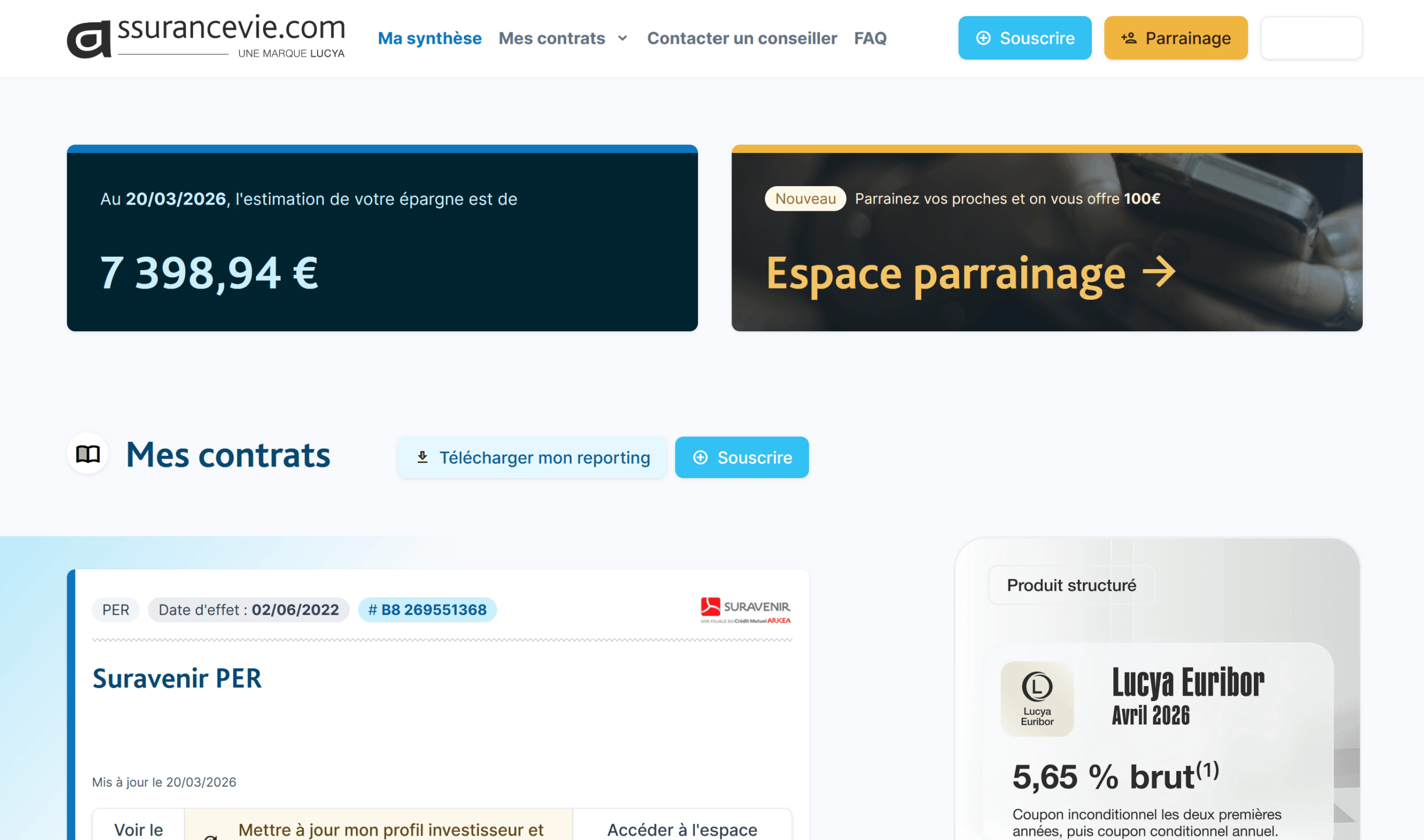 interface lucya assurancevie.com